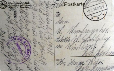 Continental Pneumatic 1918 original Factorypostcard (9460)